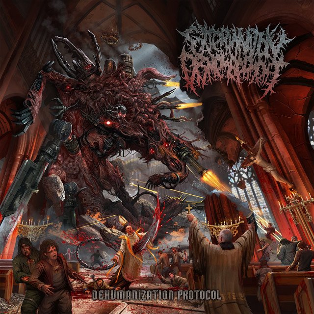 Extermination Dismemberment — Dehumanization Protocol album artwork