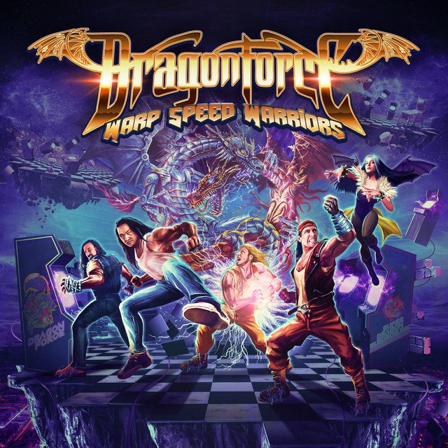 DragonForce — Warp Speed Warriors album artwork