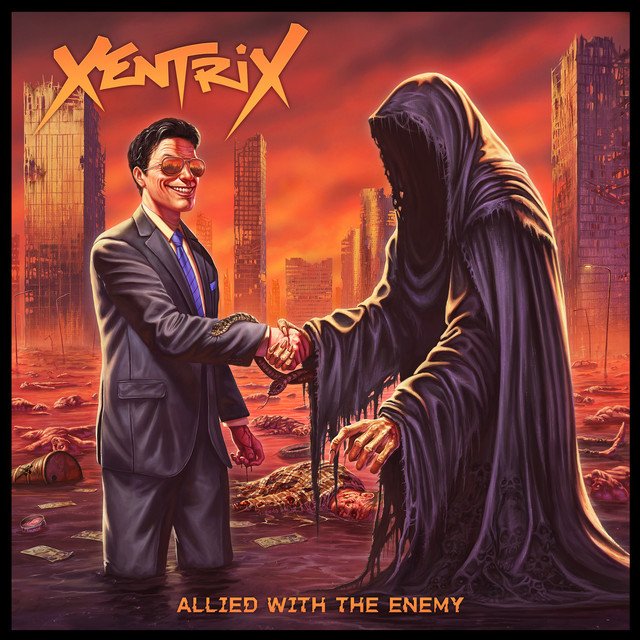 Xentrix — Allied with the Enemy album artwork