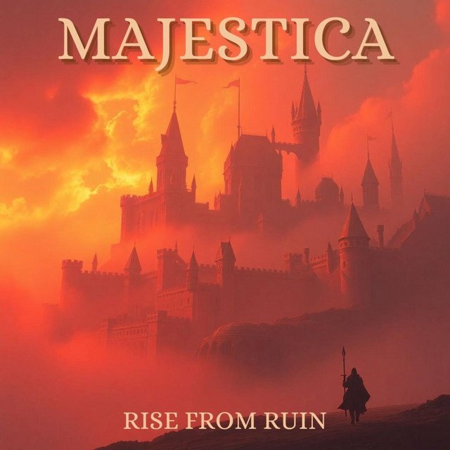 Majestica — Rise from Ruin album artwork