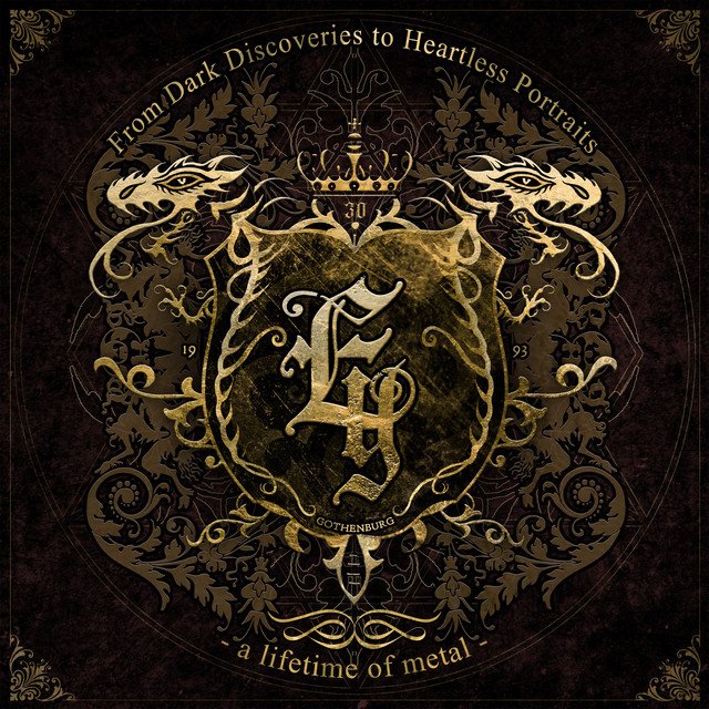 Evergrey — From Dark Discoveries to Heartless Portraits album artwork