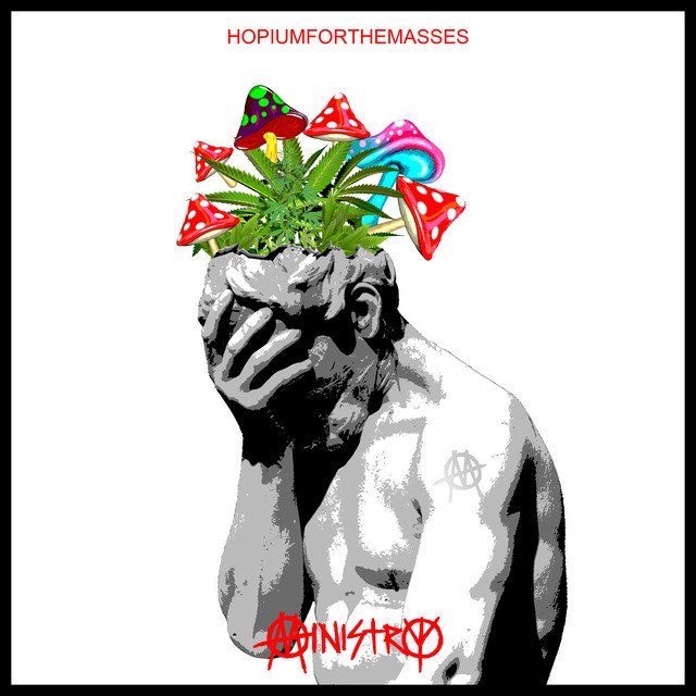 Ministry — HOPIUMFORTHEMASSES album artwork