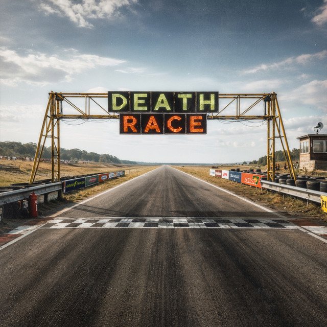 Rising Insane — DEATHRACE album artwork