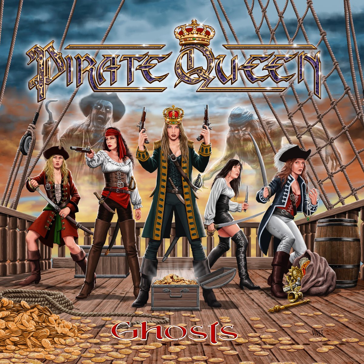Pirate Queen — Ghosts album artwork