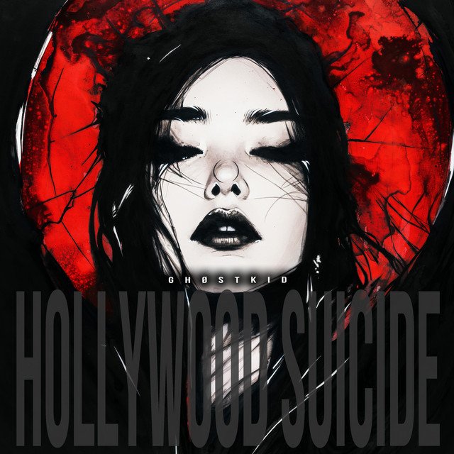 GHØSTKID — HOLLYWOOD SUICIDE album artwork
