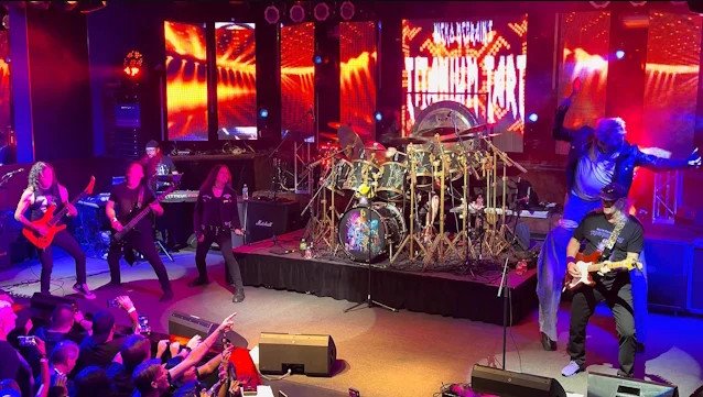 Nicko McBrain — Nicko McBrain takes centre stage with Titanium Tart