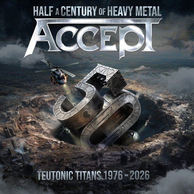 Accept — Teutonic Titans 1976-2026 album artwork