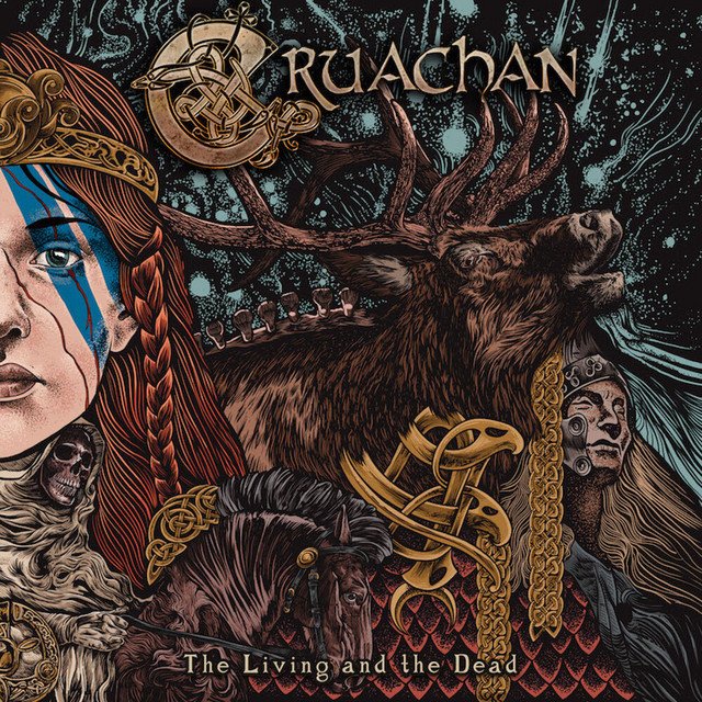 Cruachan — The Living and The Dead album artwork