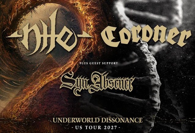 NILE — NILE and Coroner Unite for North American Co-Headline Tour in 2027