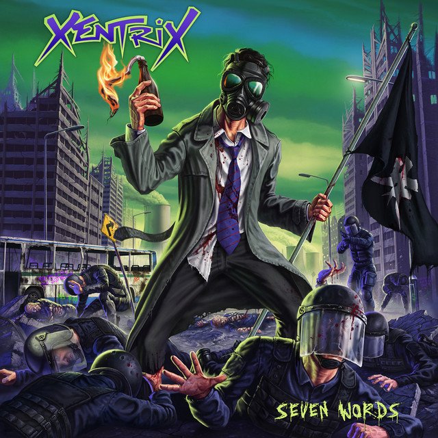 Xentrix — Seven Words album artwork
