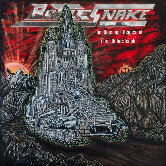 Battlesnake — The Rise And Demise Of The Motorsteeple album artwork