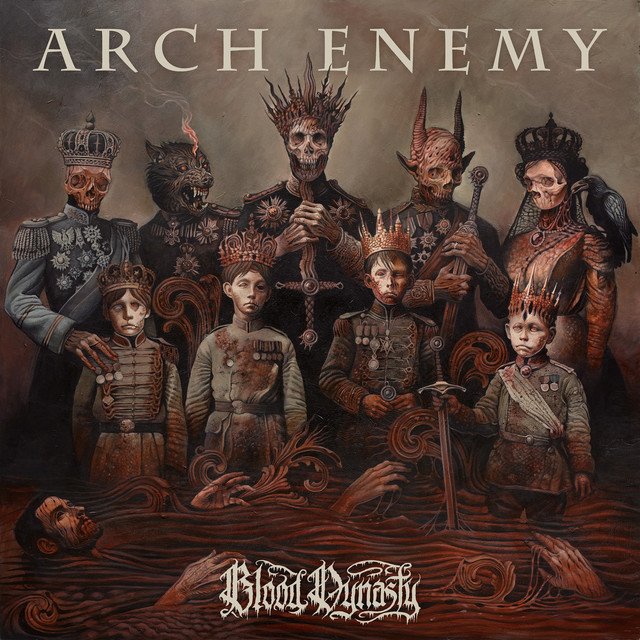 Blood Dynasty album artwork by Alex Reisfar.